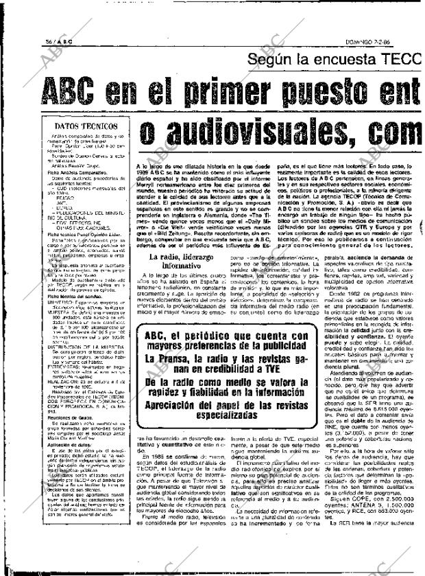 ABC MADRID 02-02-1986 página 56