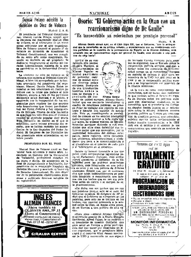 ABC SEVILLA 04-02-1986 página 25