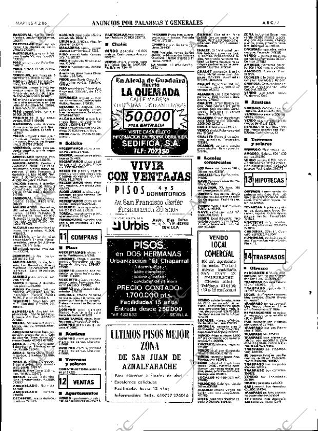 ABC SEVILLA 04-02-1986 página 71