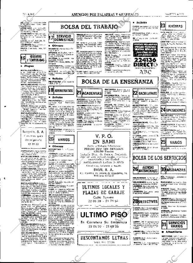 ABC SEVILLA 04-02-1986 página 72