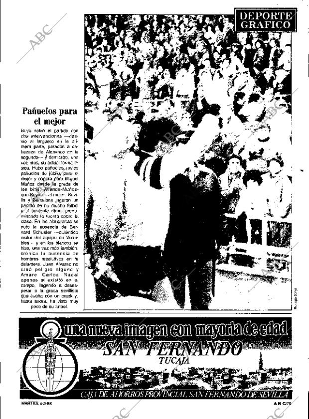 ABC SEVILLA 04-02-1986 página 79