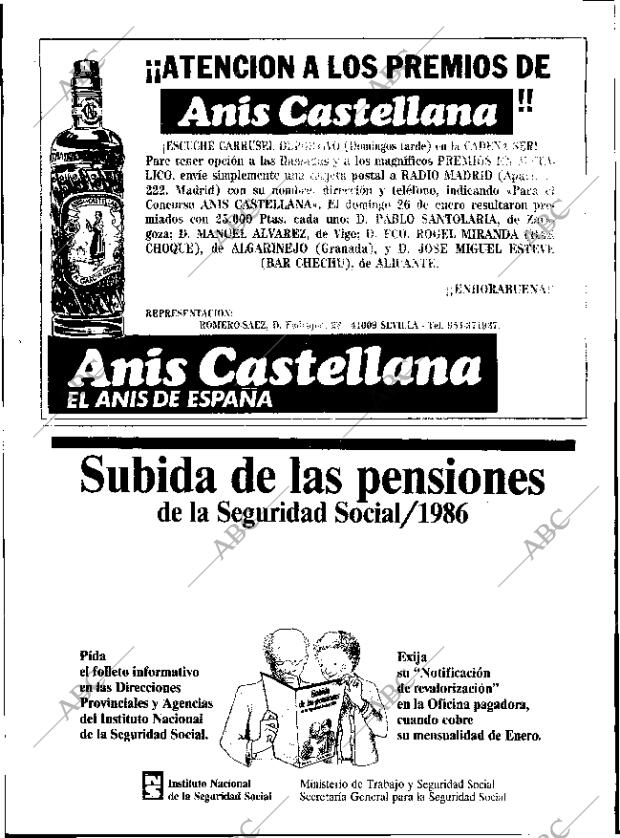 ABC SEVILLA 04-02-1986 página 84