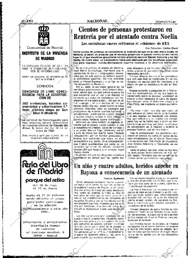 ABC MADRID 09-02-1986 página 28