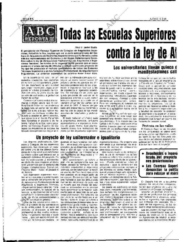 ABC MADRID 13-02-1986 página 56