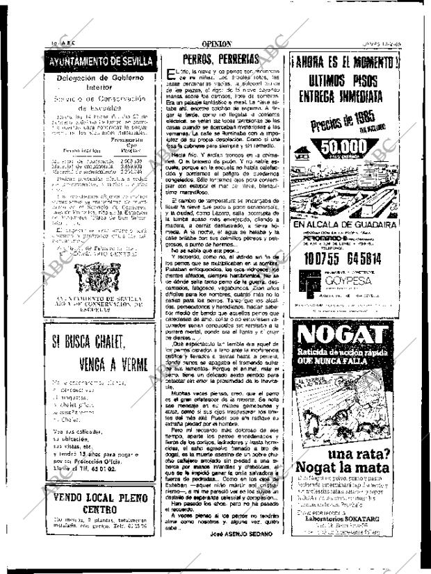 ABC SEVILLA 13-02-1986 página 16