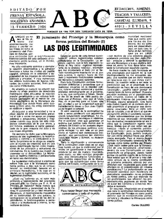 ABC SEVILLA 13-02-1986 página 3