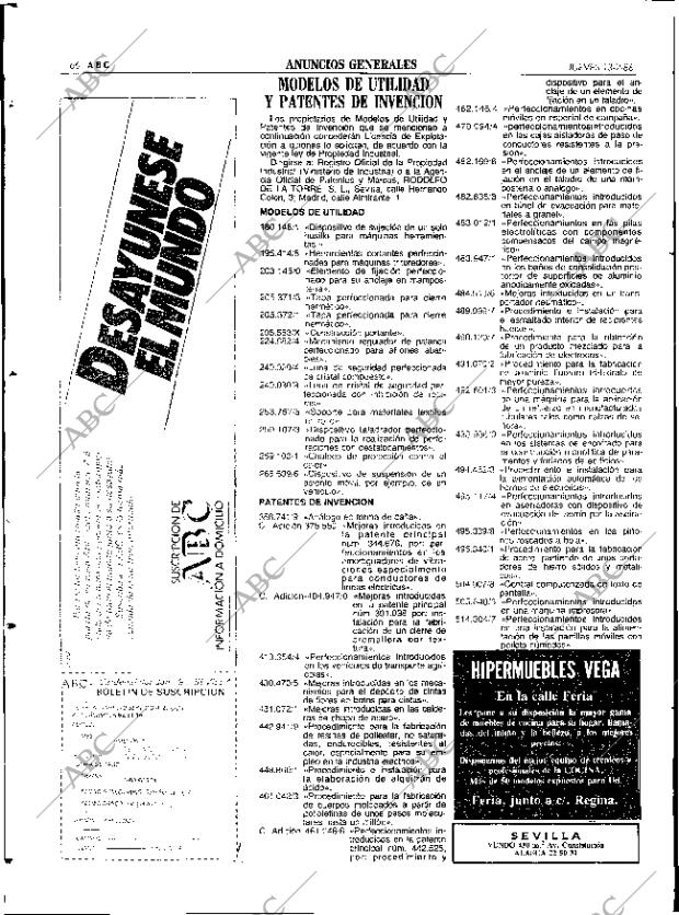 ABC SEVILLA 13-02-1986 página 66