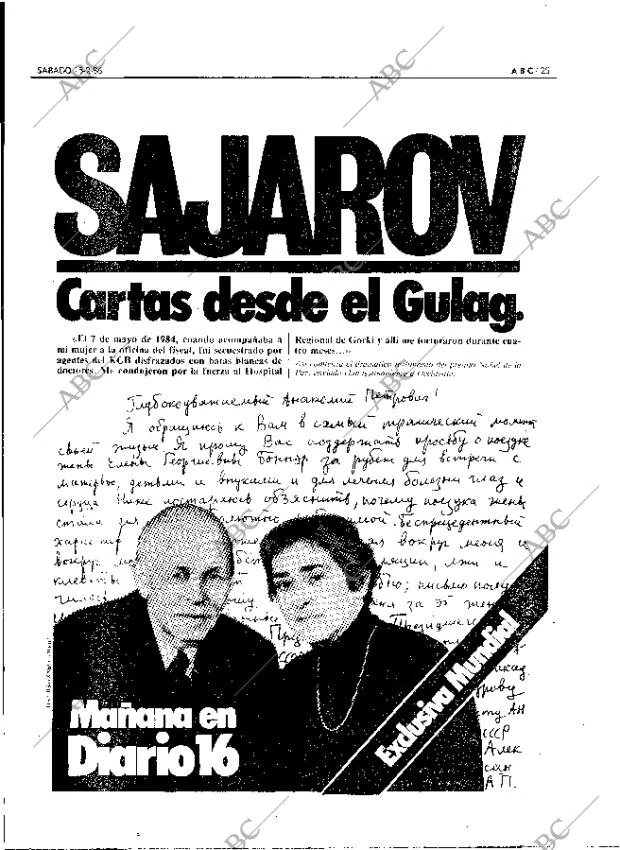 ABC MADRID 15-02-1986 página 25