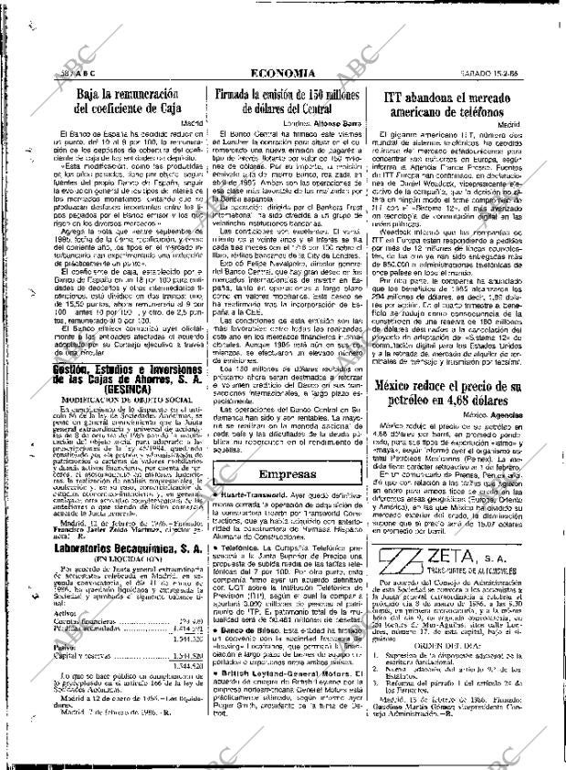 ABC MADRID 15-02-1986 página 58