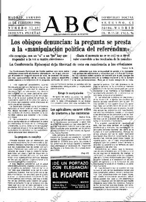 ABC MADRID 15-02-1986 página 9