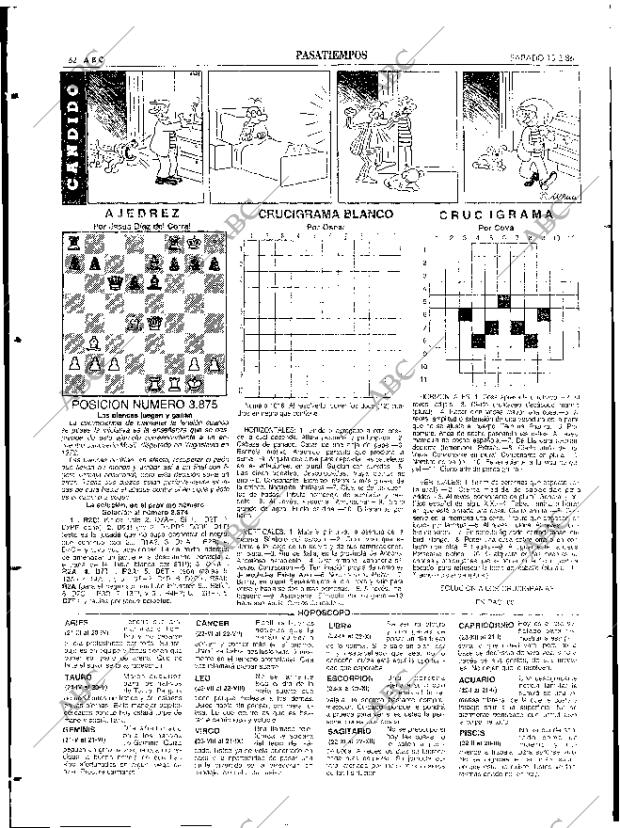 ABC SEVILLA 15-02-1986 página 62