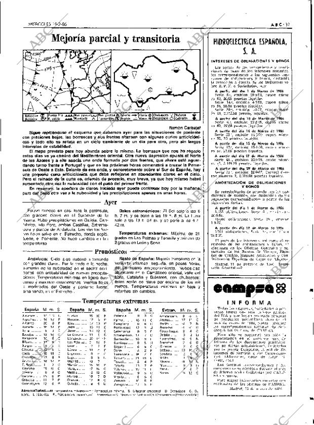 ABC SEVILLA 19-02-1986 página 37