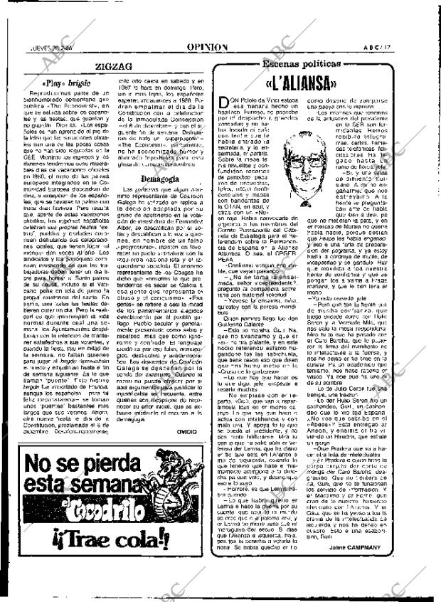 ABC MADRID 20-02-1986 página 17