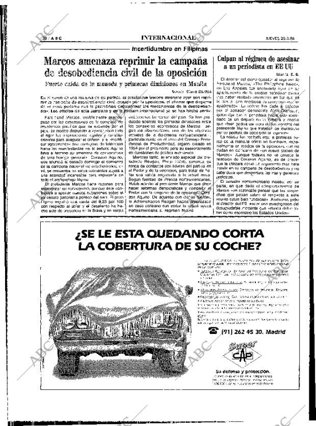 ABC MADRID 20-02-1986 página 30