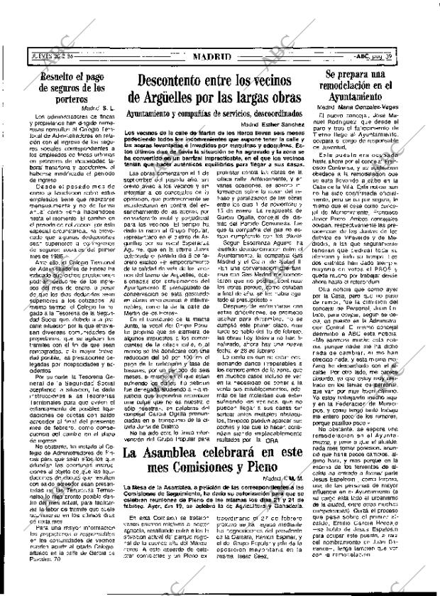 ABC MADRID 20-02-1986 página 39