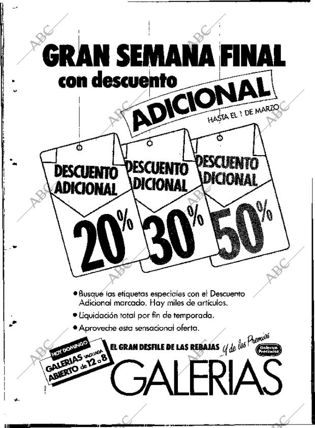 ABC MADRID 23-02-1986 página 128