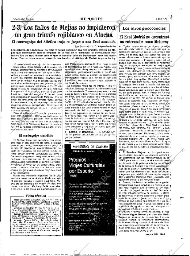 ABC MADRID 23-02-1986 página 79