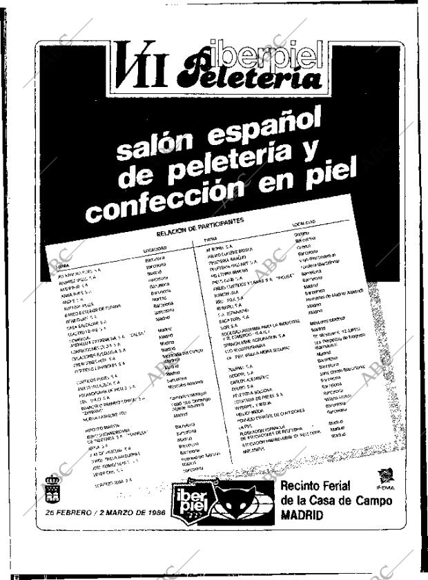 ABC MADRID 24-02-1986 página 8