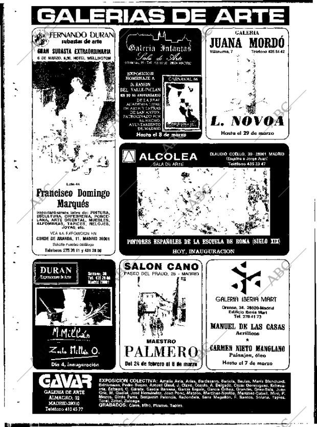 ABC MADRID 27-02-1986 página 114