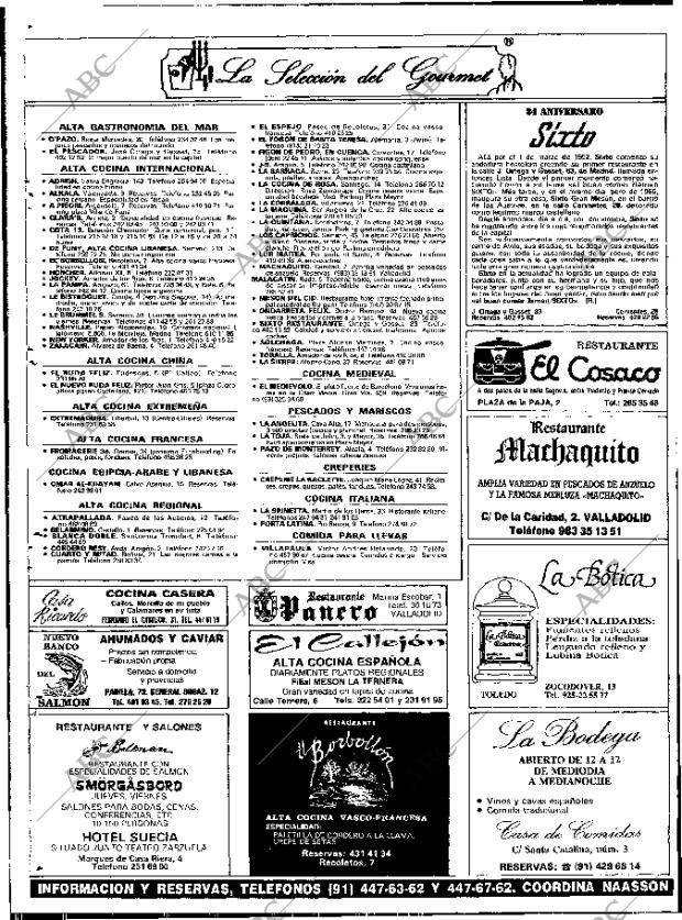 ABC MADRID 27-02-1986 página 116
