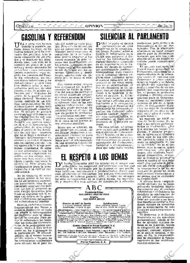 ABC MADRID 27-02-1986 página 19