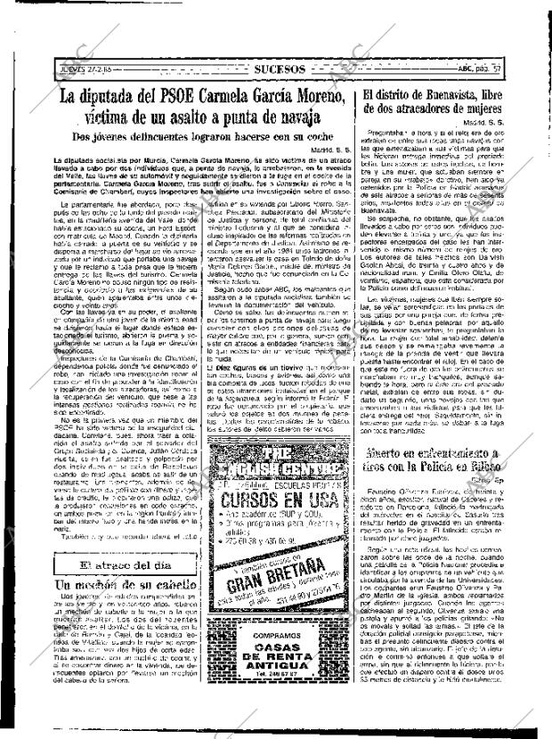 ABC MADRID 27-02-1986 página 57