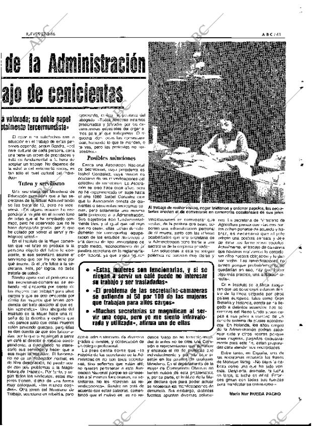 ABC MADRID 27-02-1986 página 61