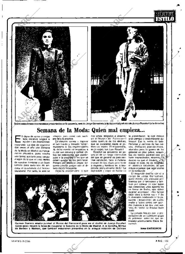 ABC MADRID 28-02-1986 página 103