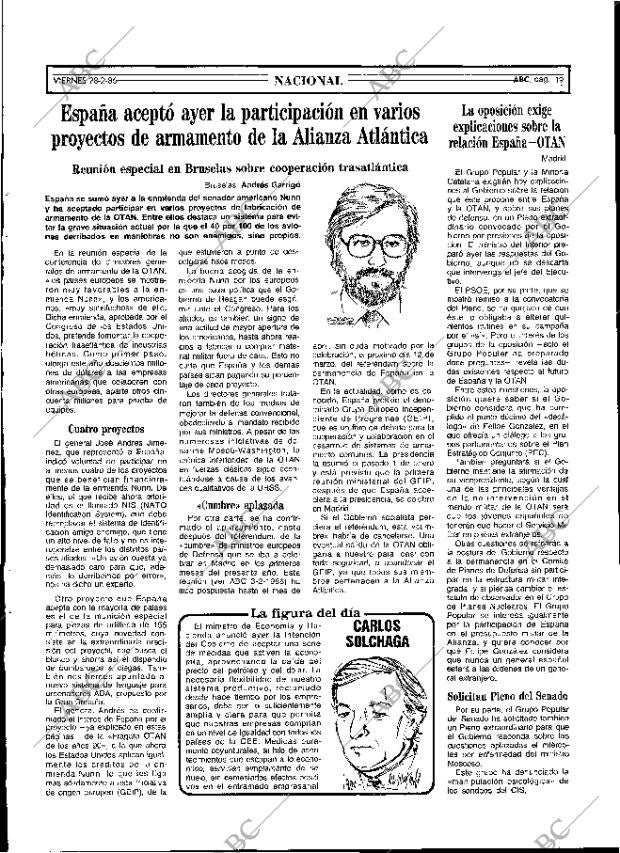 ABC MADRID 28-02-1986 página 19