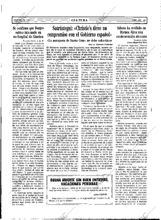 ABC MADRID 28-02-1986 página 45