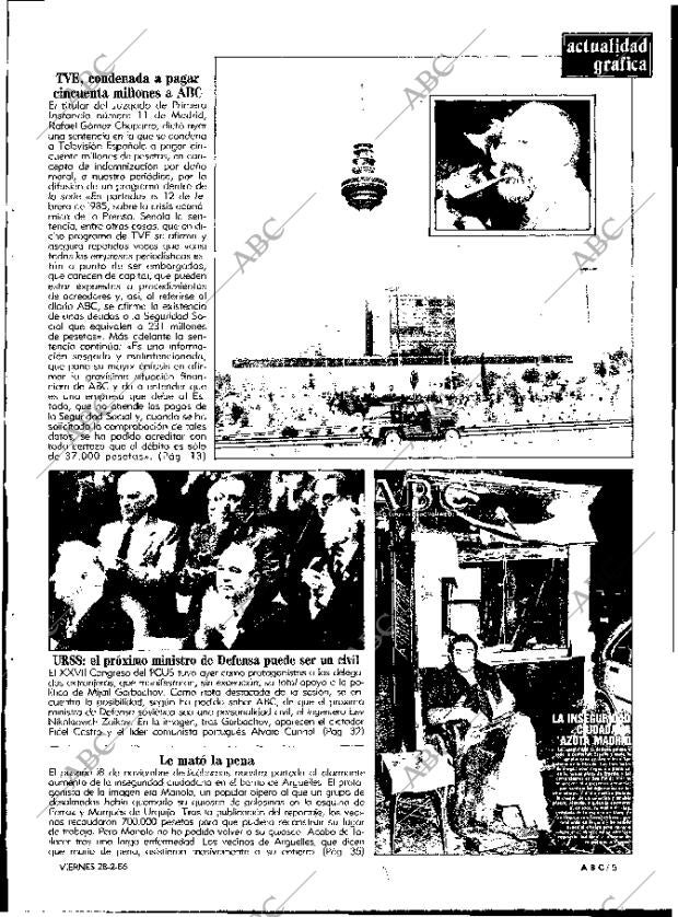 ABC MADRID 28-02-1986 página 5