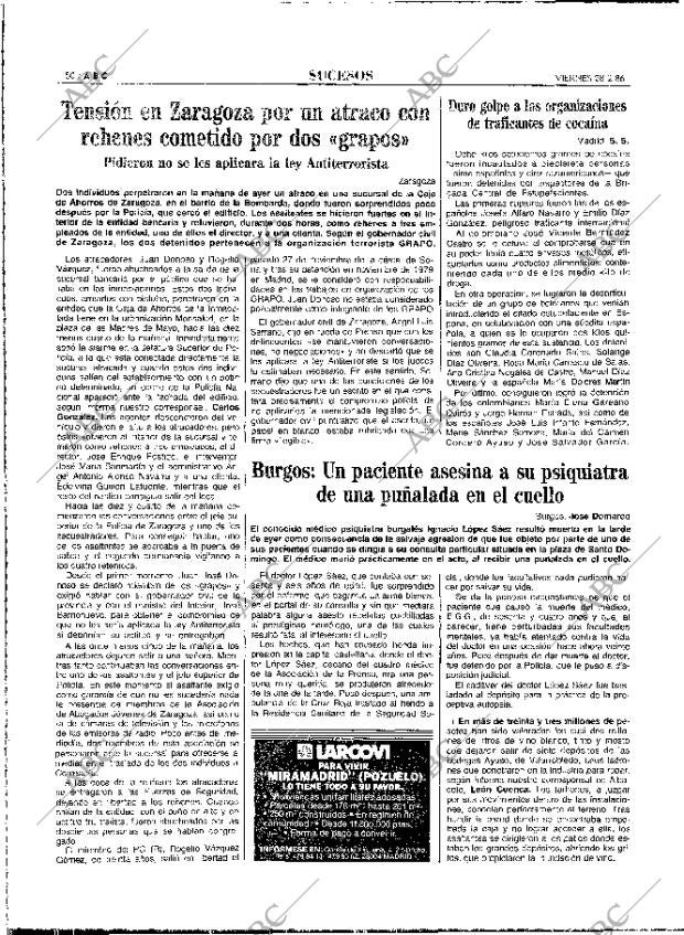 ABC MADRID 28-02-1986 página 50