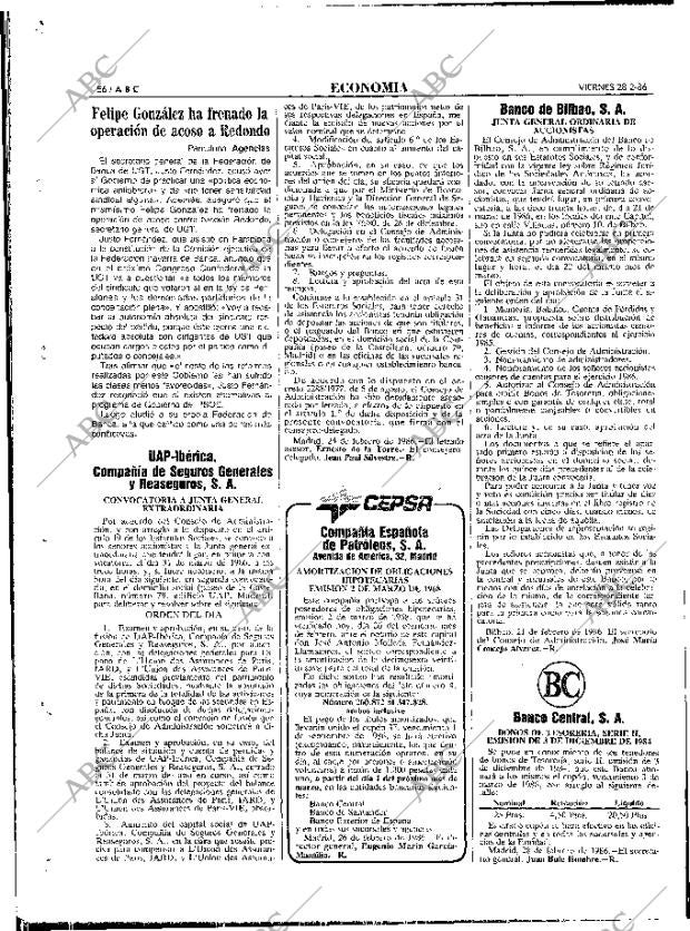 ABC MADRID 28-02-1986 página 56