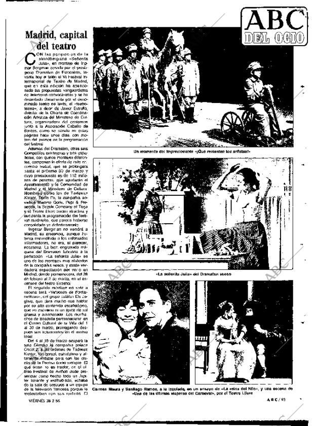 ABC MADRID 28-02-1986 página 93