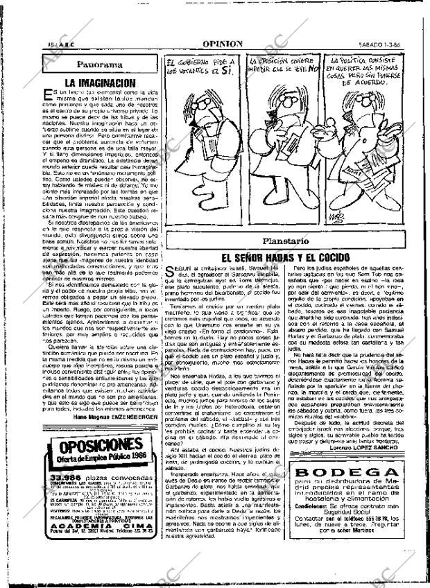 ABC MADRID 01-03-1986 página 18