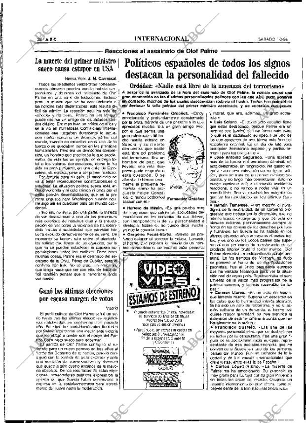 ABC MADRID 01-03-1986 página 28