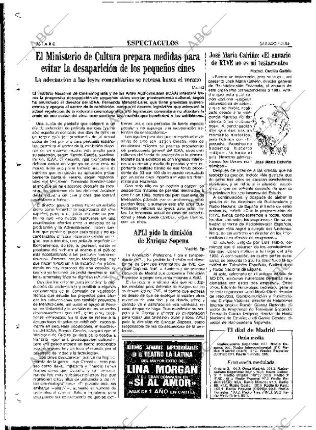 ABC MADRID 01-03-1986 página 76