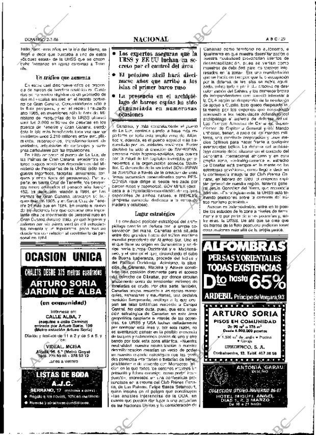 ABC MADRID 02-03-1986 página 29