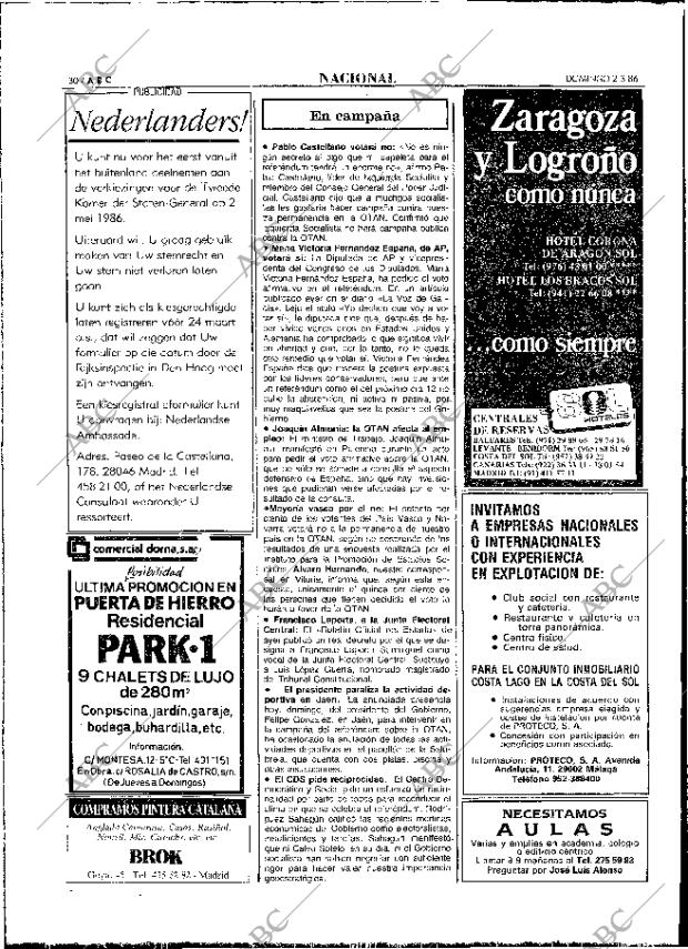 ABC MADRID 02-03-1986 página 30