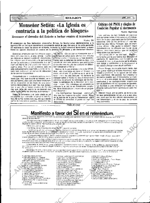 ABC MADRID 02-03-1986 página 51