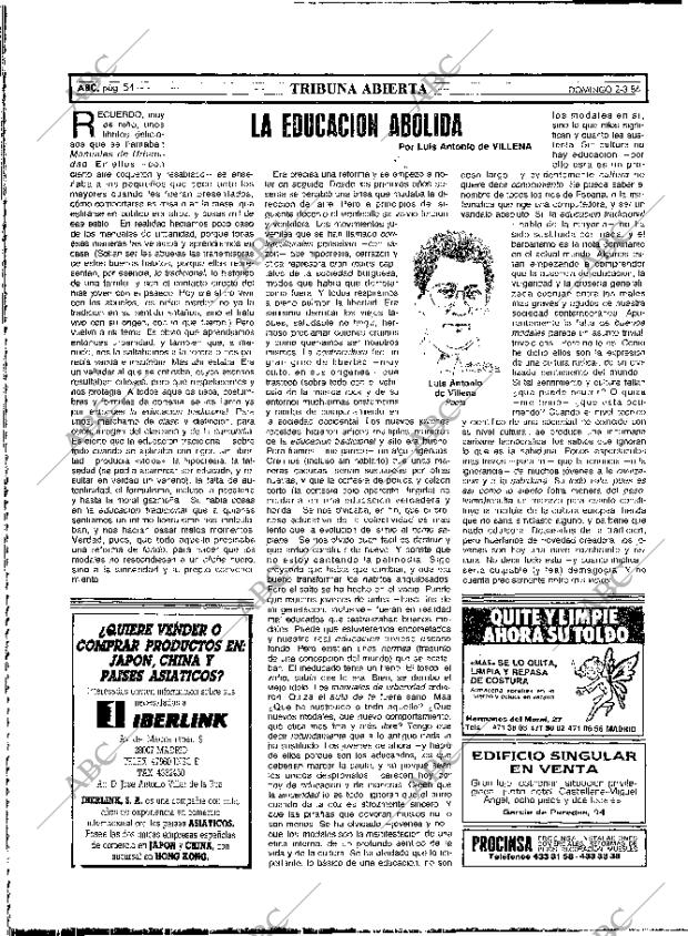 ABC MADRID 02-03-1986 página 54