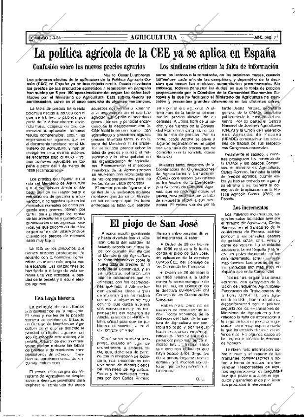 ABC MADRID 02-03-1986 página 71