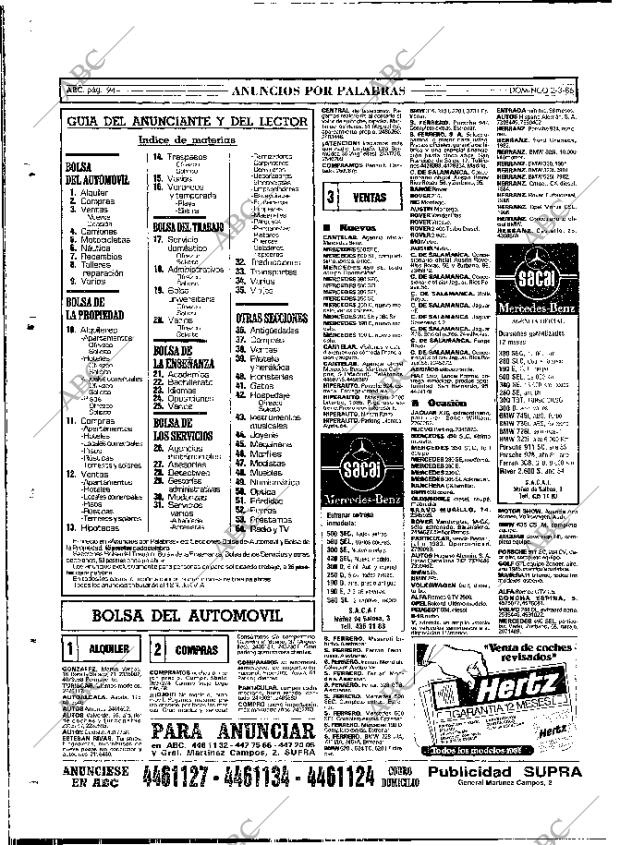 ABC MADRID 02-03-1986 página 94