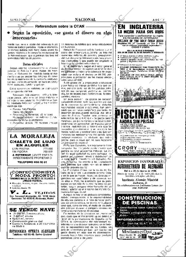 ABC MADRID 03-03-1986 página 17