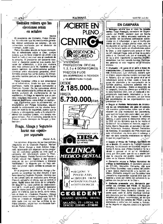 ABC SEVILLA 04-03-1986 página 24