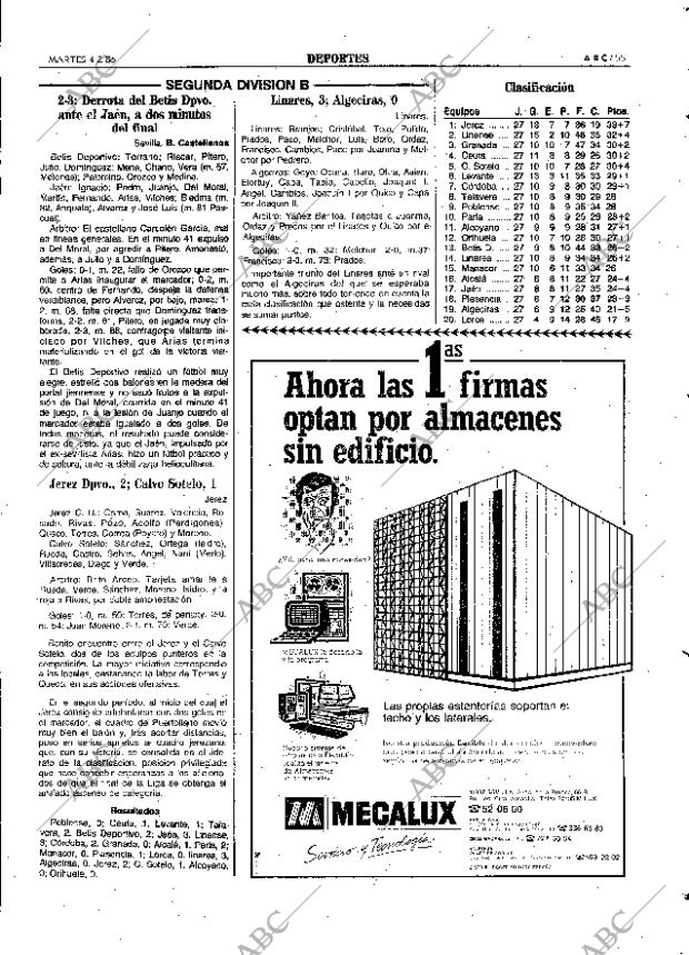ABC SEVILLA 04-03-1986 página 55