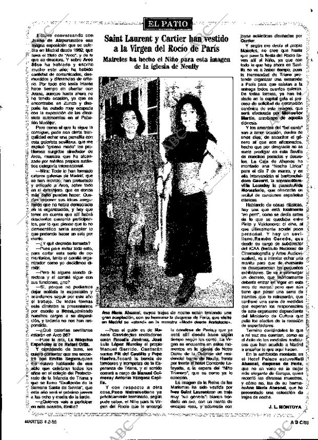 ABC SEVILLA 04-03-1986 página 89