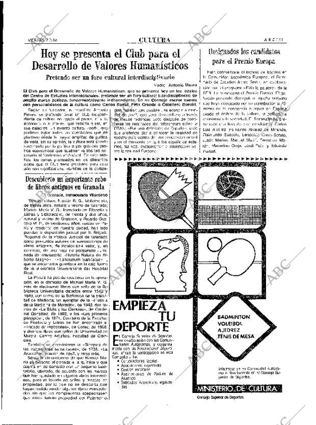 ABC MADRID 07-03-1986 página 51