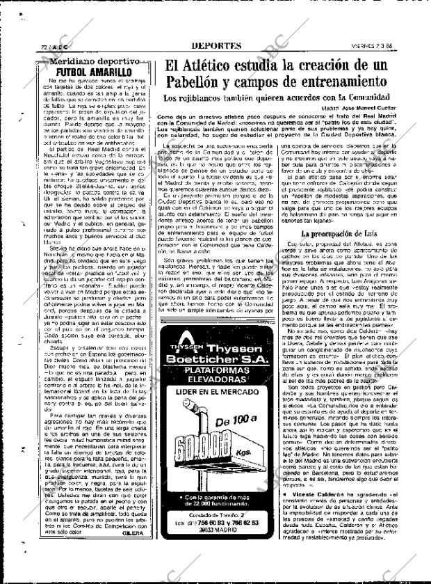 ABC MADRID 07-03-1986 página 72