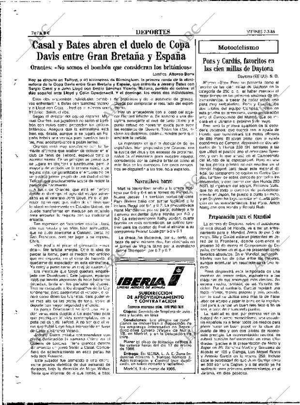 ABC MADRID 07-03-1986 página 74
